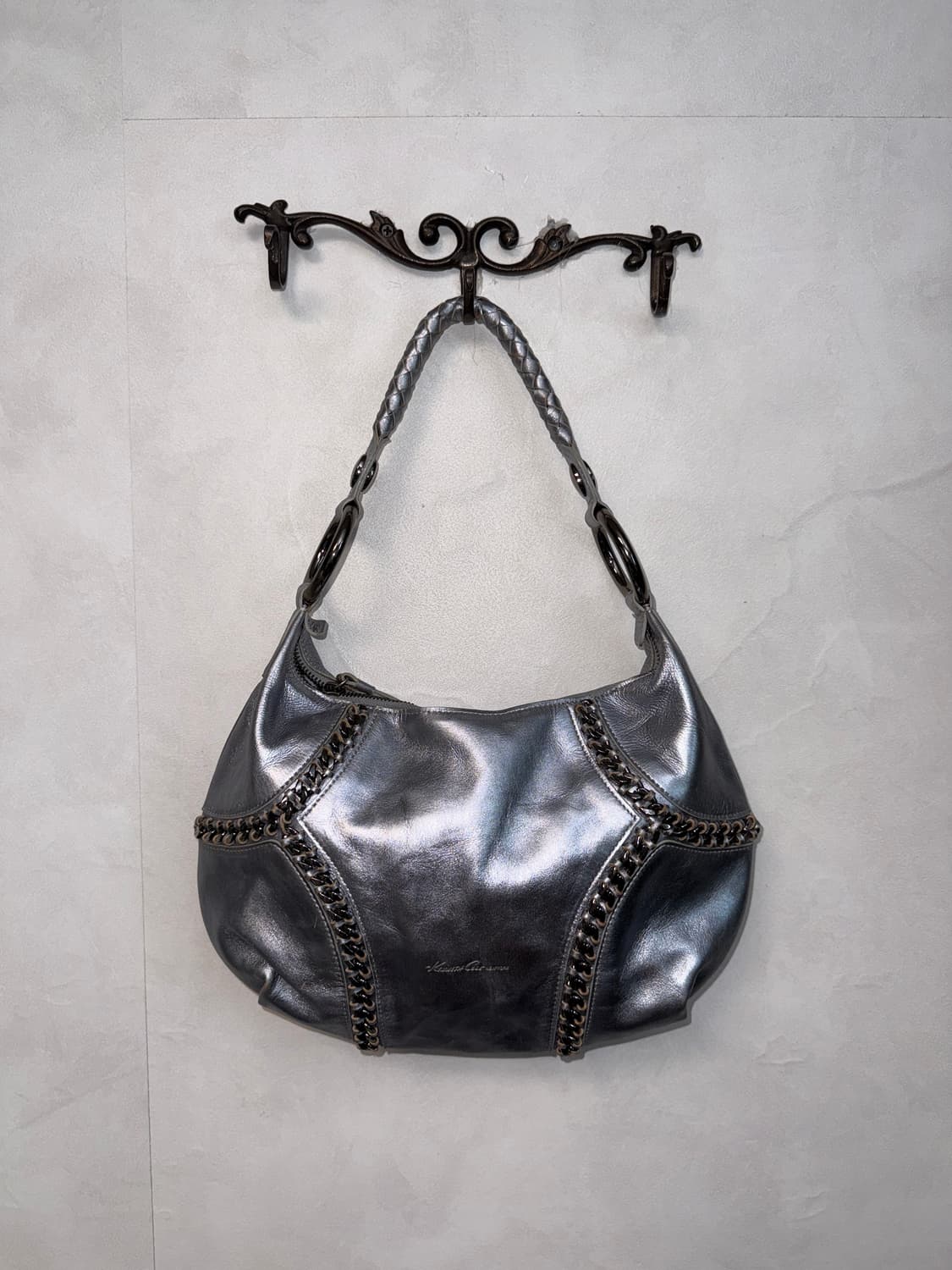 Kenneth Cole silver western stitch 숄더백 상품이미지1
