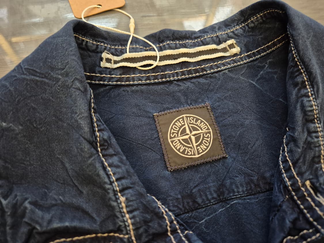 00s STONE ISLAND stitching 셔츠 상품이미지5
