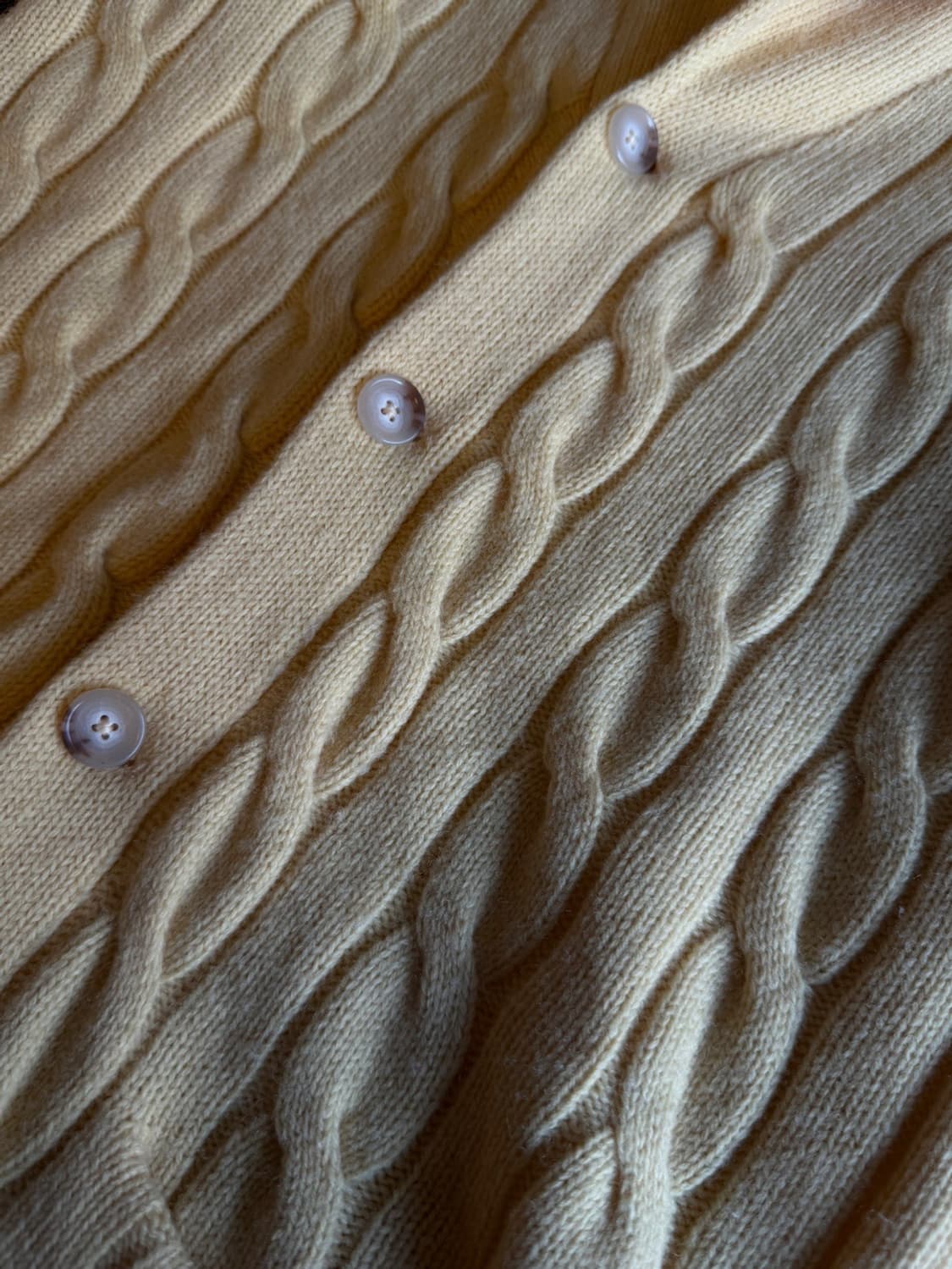 폴로 숄카라 케이블 가디건 남성100 상품이미지8