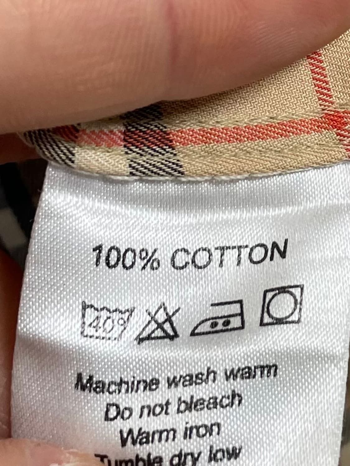 버버리 노바체크 셔츠 (on.182) 상품이미지7