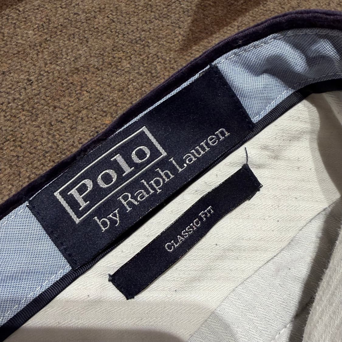 폴로랄프로렌 클래식핏 퍼플 코듀로이 팬츠 32 상품이미지2