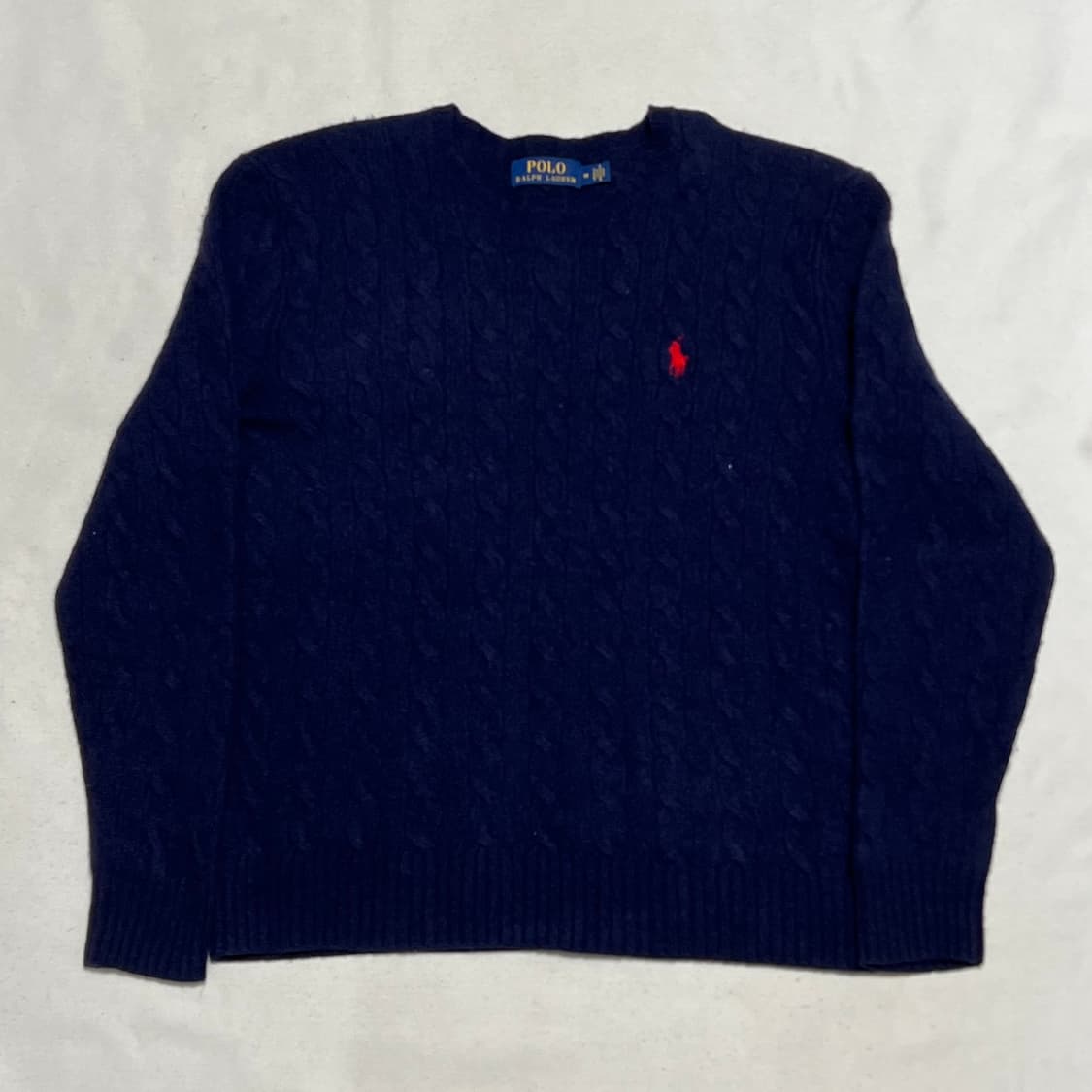 M 폴로랄프로렌 여성용 캐시미어 케이블 니트 상품이미지2