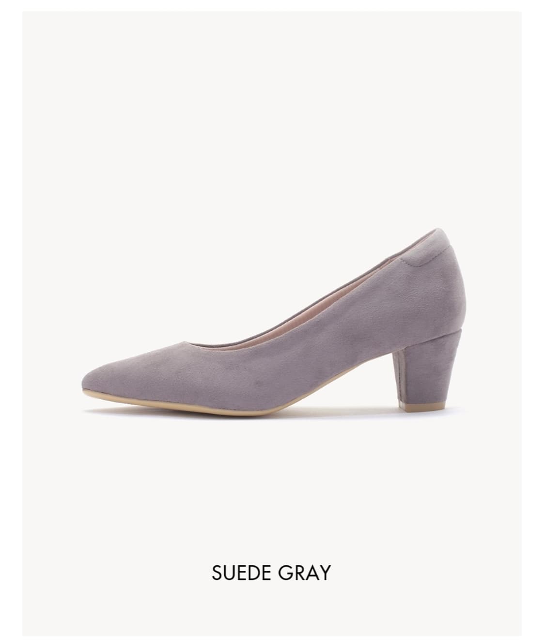 네추럴플렉스 스웨이드 구두 5센치 240 상품이미지5