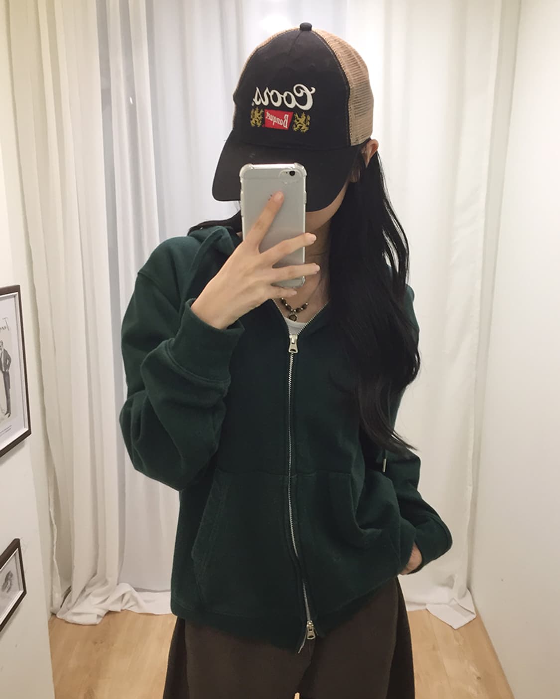 Unisex Musinsa Standard Hood Zip-up 100 상품이미지1