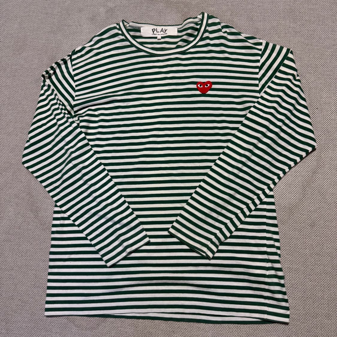 꼼데가르송 스트라이프 롱 슬리브 상품이미지1