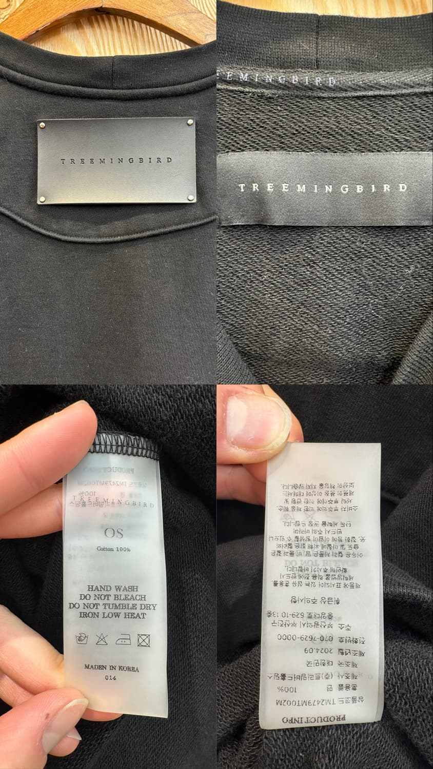 트리밍버드 멀티 포켓 맨투맨 상품이미지10