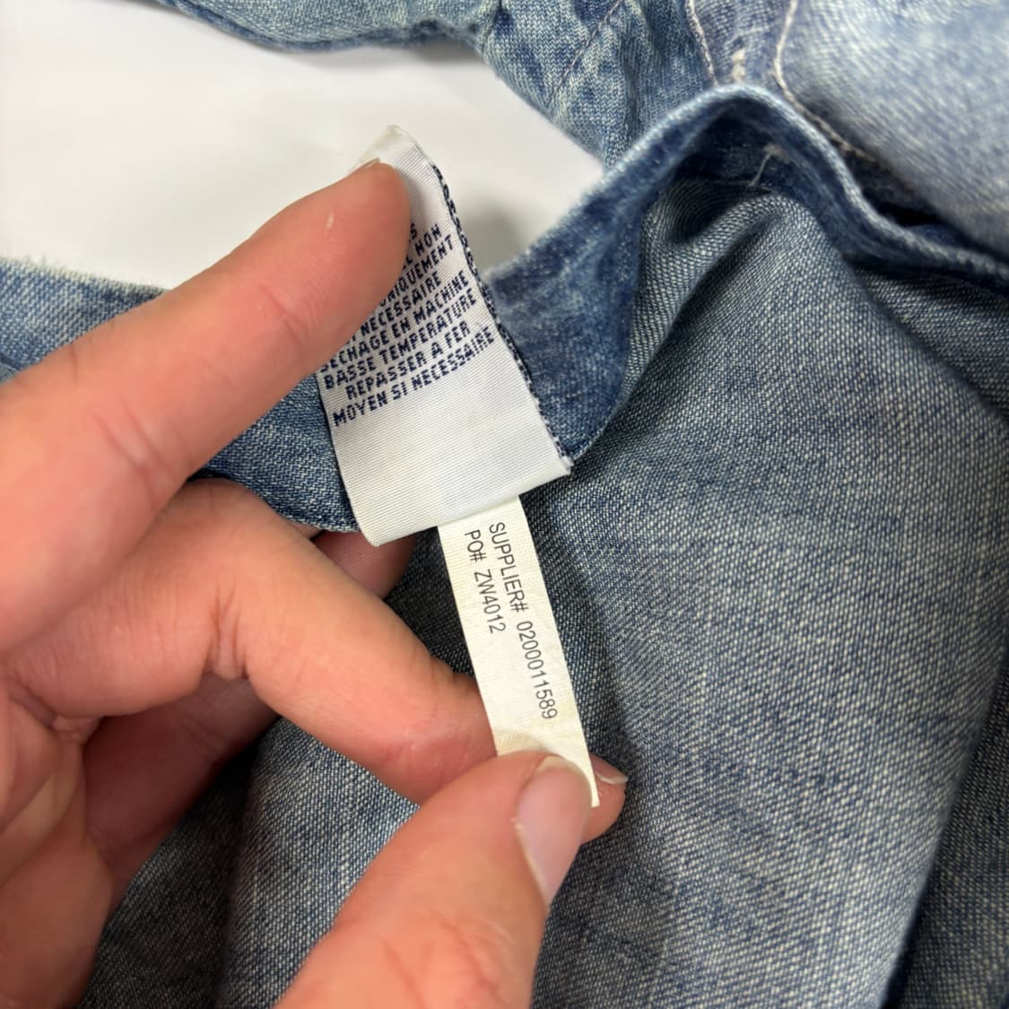 폴로 샴브레이 셔츠  상품이미지8