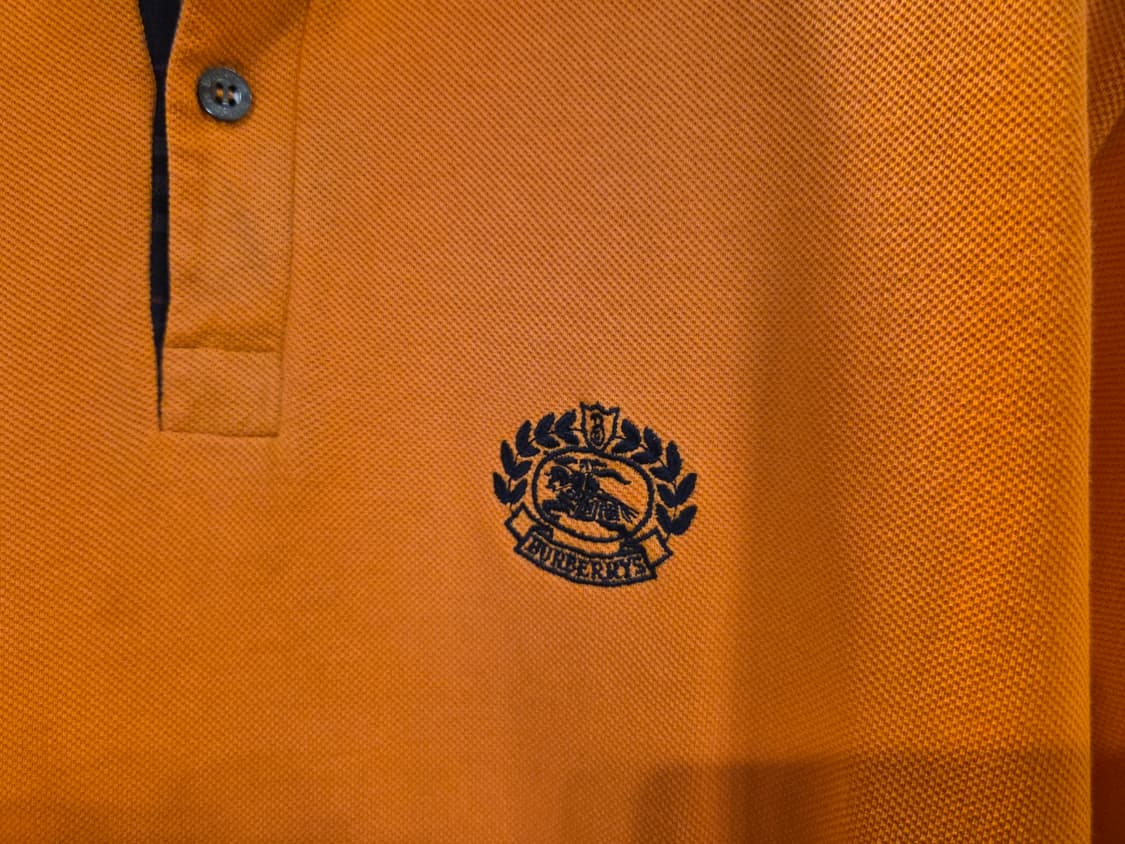 90'S 올드 버버리 PK 티셔츠 상품이미지6