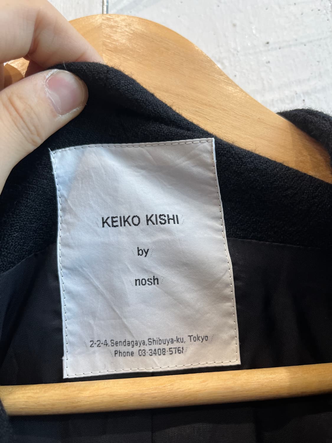 KEIKO KISHI by nosh 울자켓 Made in JAPAN 상품이미지5