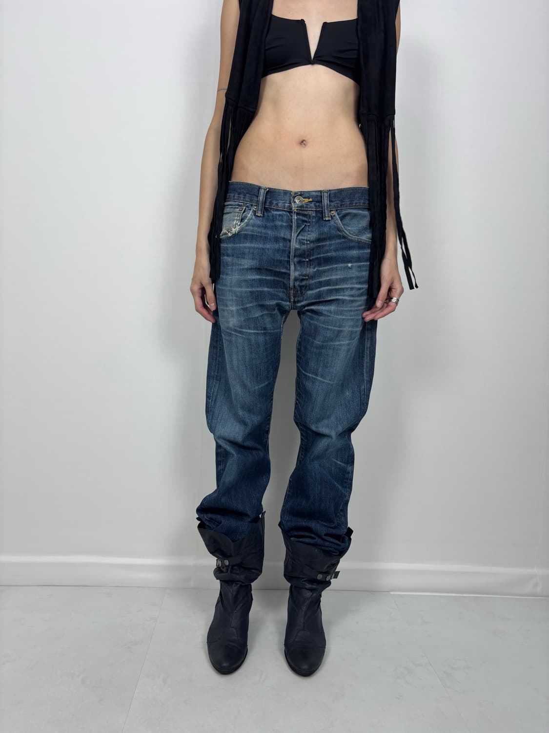 LEVIS 501 WASHED INDIGO 상품이미지6