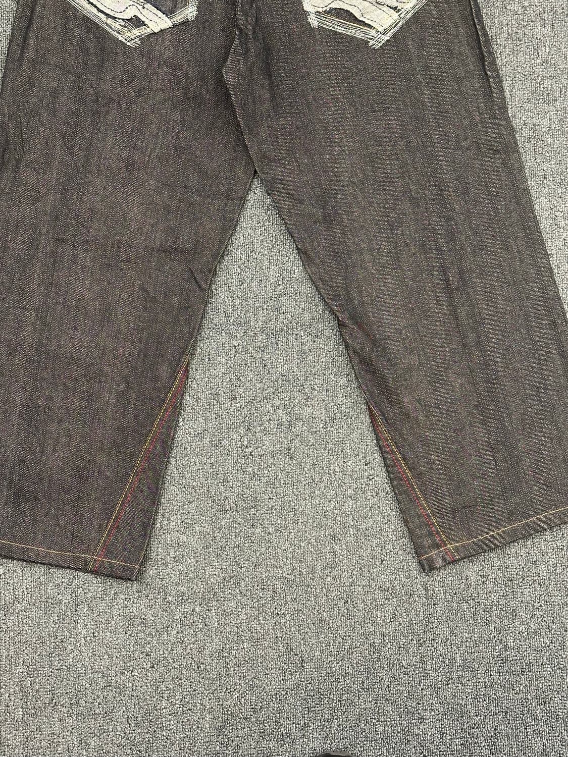 34)ARTFULDODGER 빈티지 Y2K 스컬 패치 힙합팬츠 상품이미지6