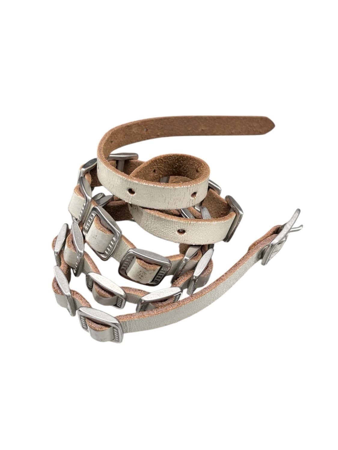 주카 레이어링 레더 벨트 상품이미지1