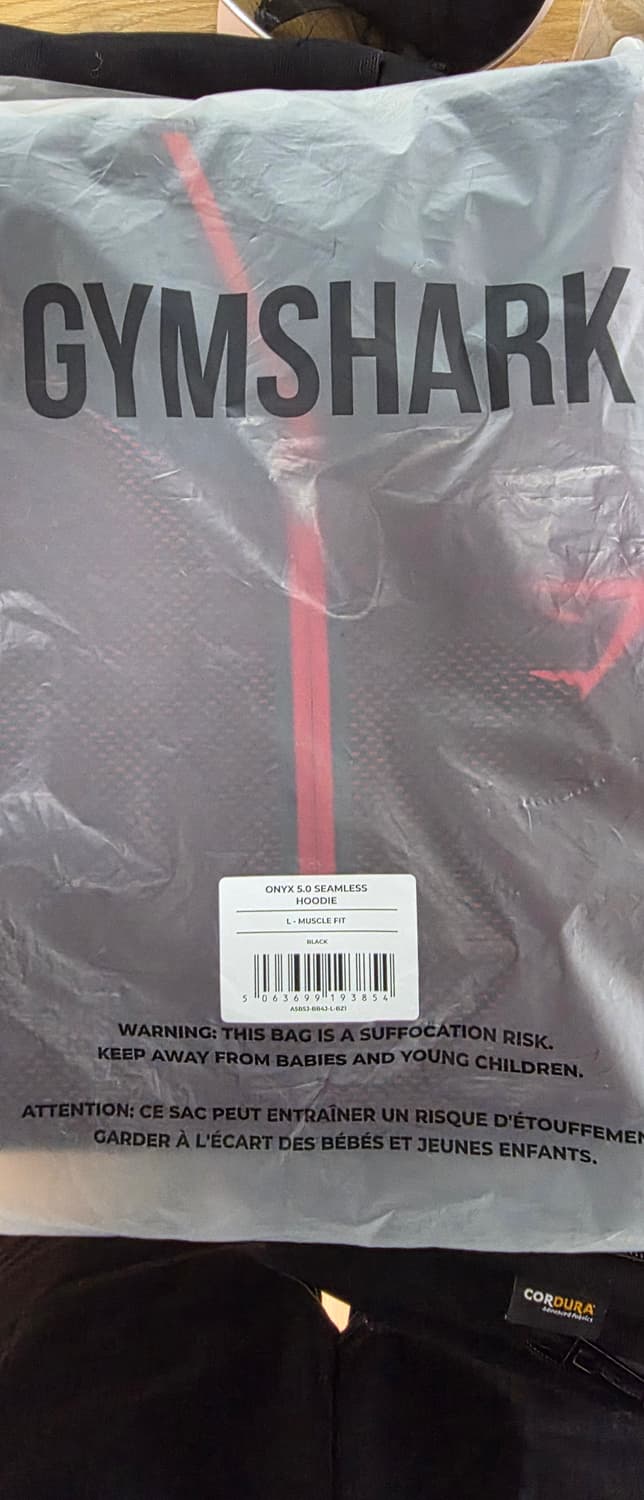 짐샤크 오닉스v5 레드 후드 L사이즈 판매합니다 상품이미지1