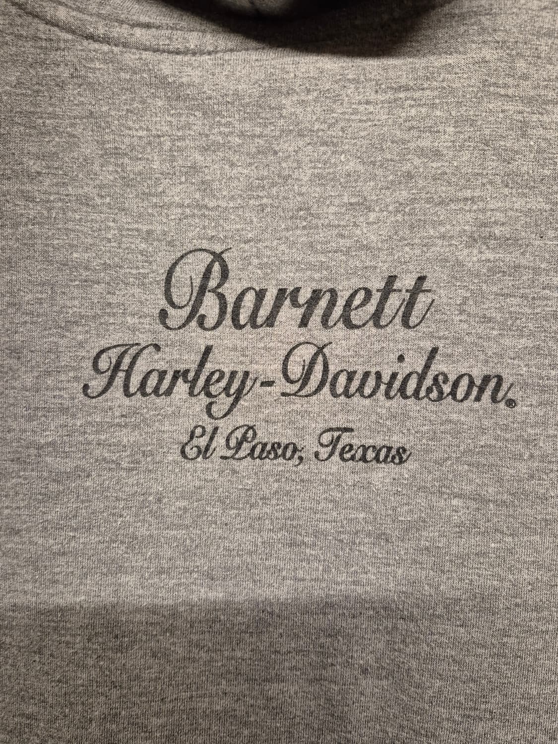 HARLEY DAVIDSON GREY HOODIE ZIPUP  상품이미지5