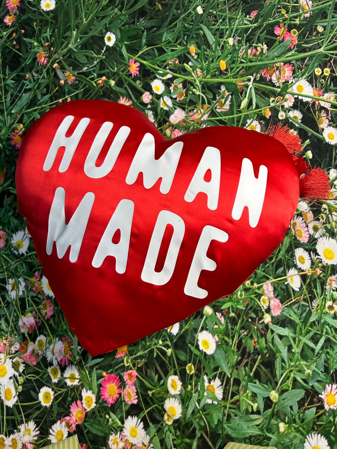 휴먼메이드 하트 쿠션 레드 상품이미지2