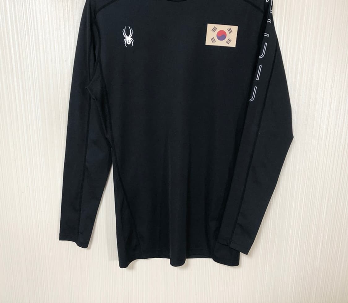 스파이더국대 팀코리아 레슬링국가대표 선수실착 트레이닝탑/컴플레션 XL 상품이미지4