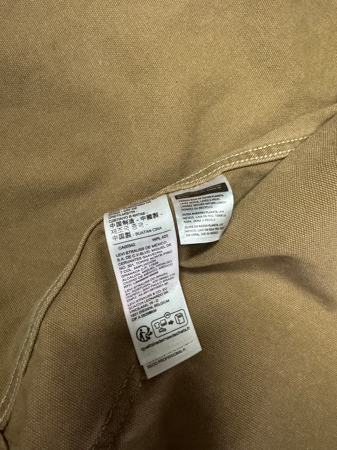 리바이스 워크 자켓 M (실측 L~XL) 상품이미지4