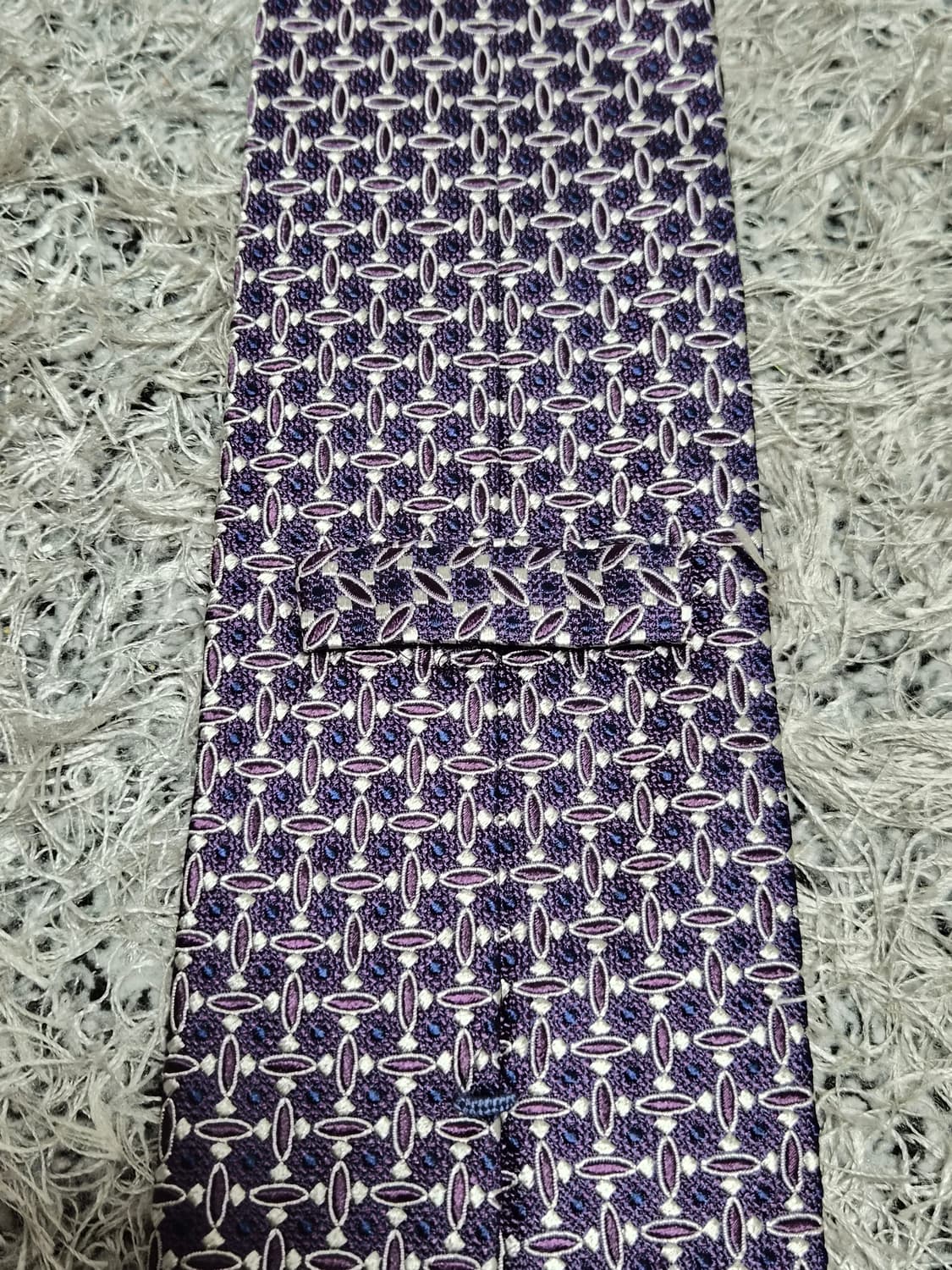 에르메네질도제냐Zegna 패턴 넥타이 Free - N75 상품이미지4