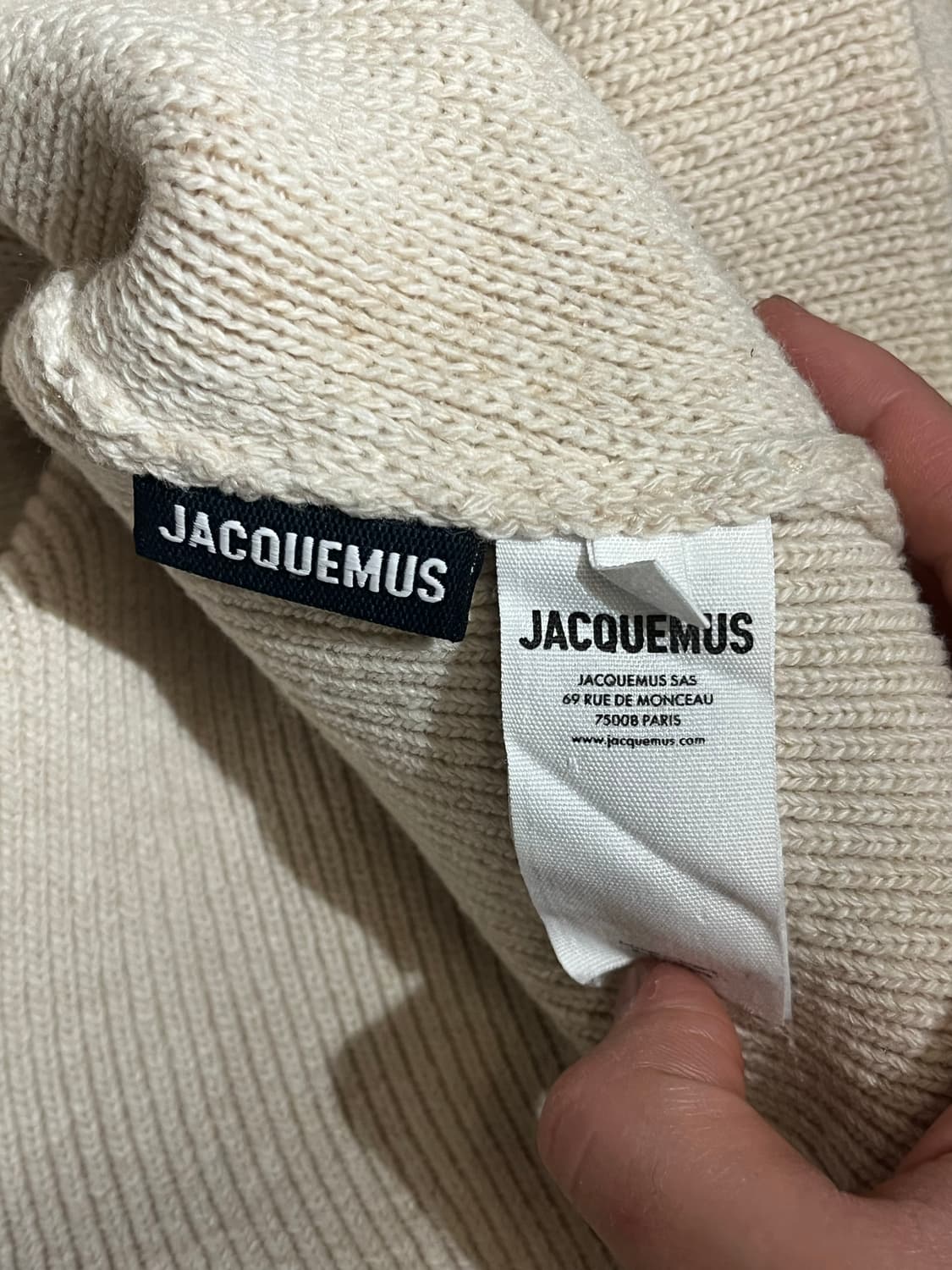 Jacquemus 자크뮈스 La Maille Sargas V넥 스웨터 상품이미지9