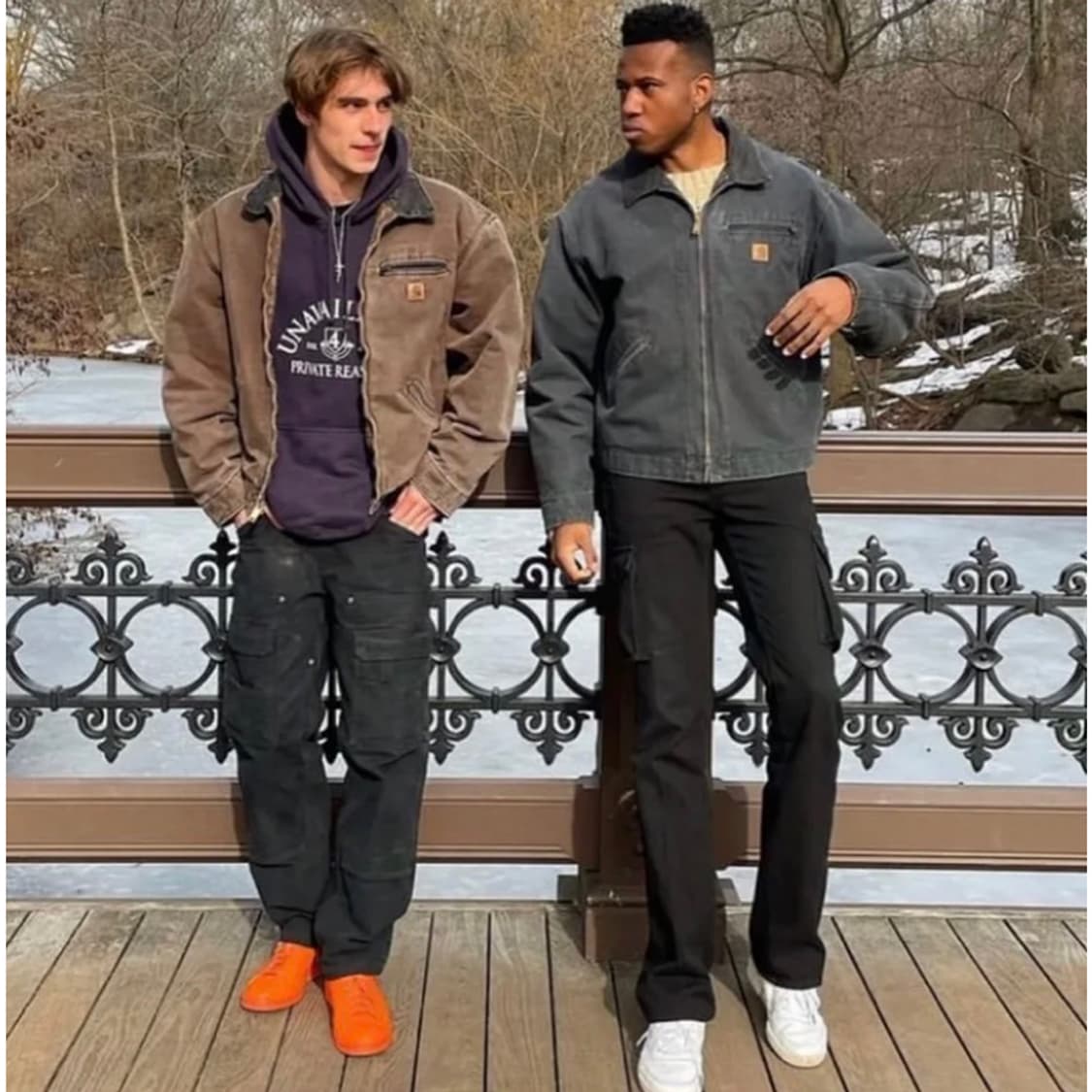 (XL)칼하트 디트로이트 자켓 J97 CHT 체스트넛 상품이미지10