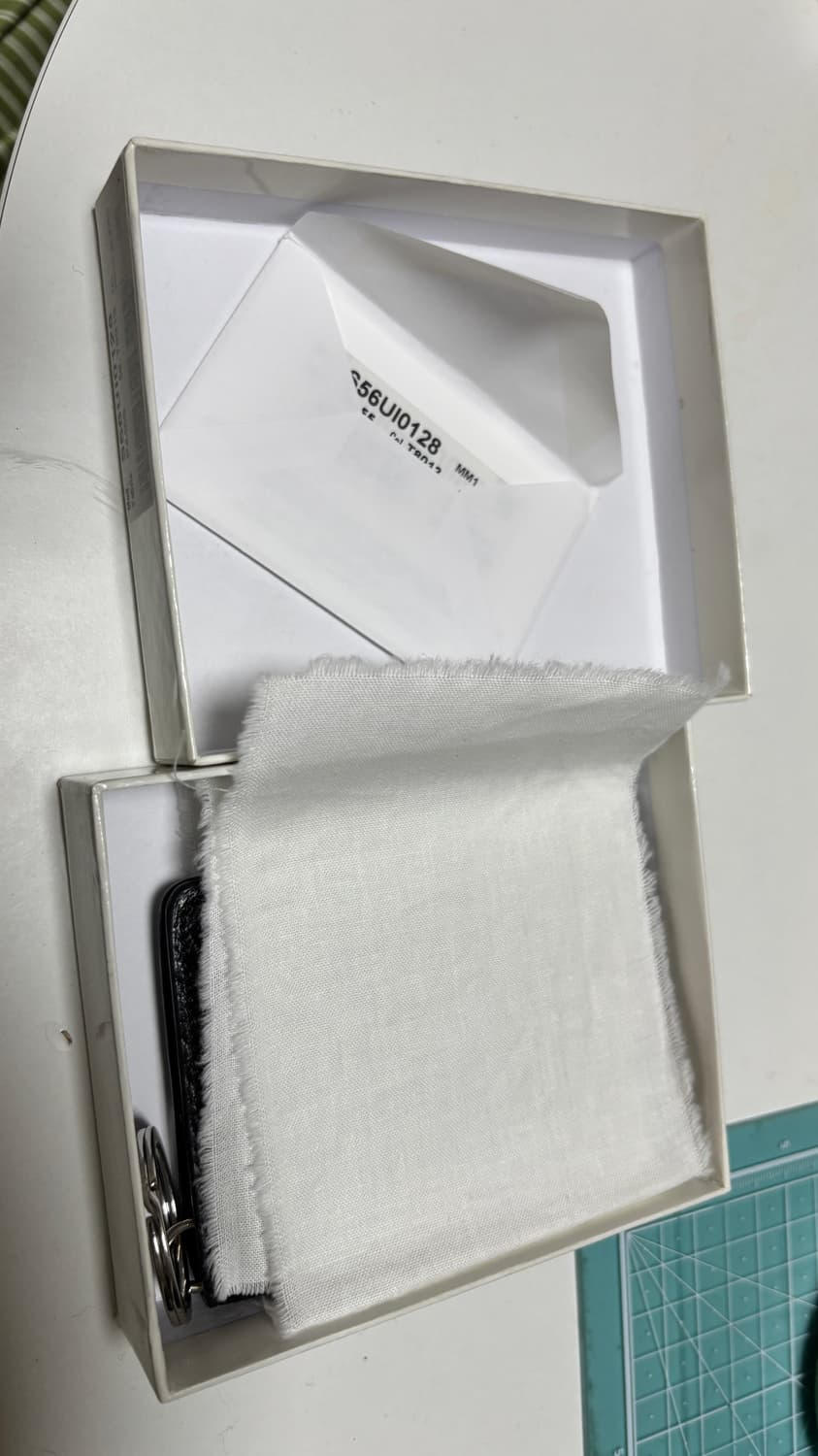 메종 마르지엘라 키링 지갑 블랙 S56UI0128 상품이미지4