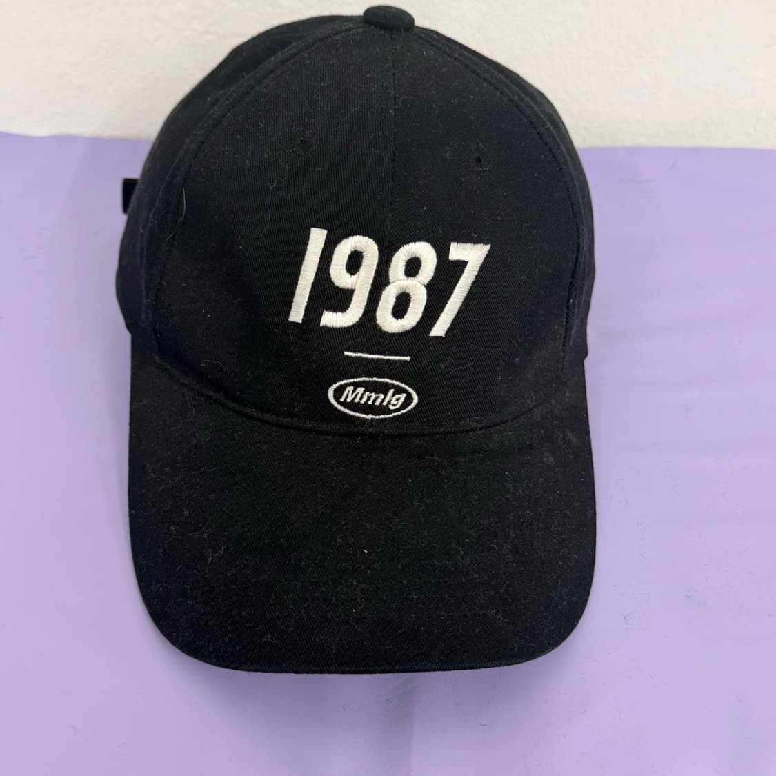 MMlG 1987 볼캡 블랙 os 상품이미지1