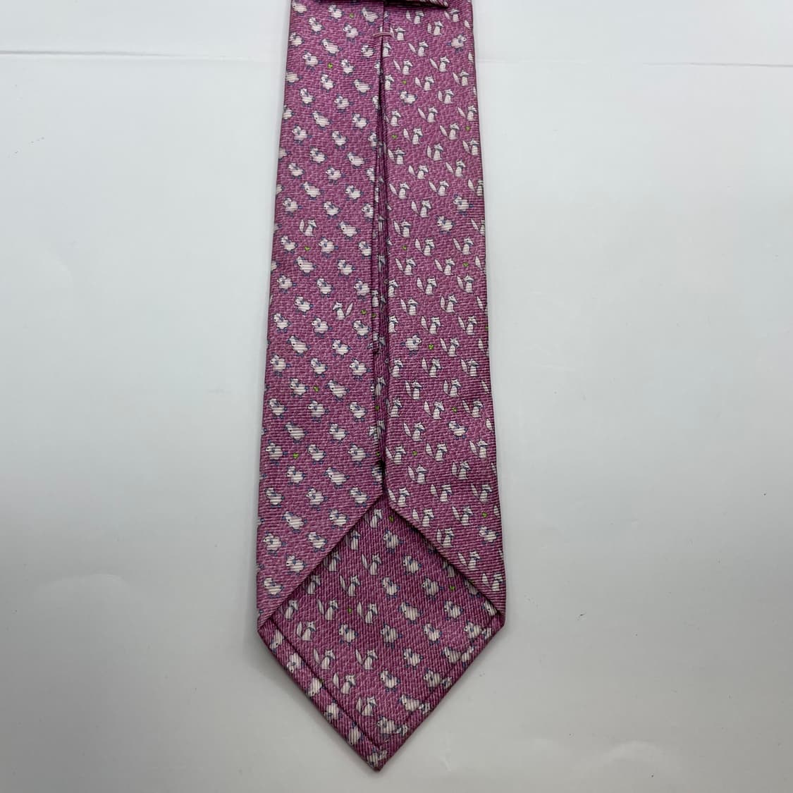 547) (BVLGARI) 불가리 패턴 넥타이(오염존재) 상품이미지2