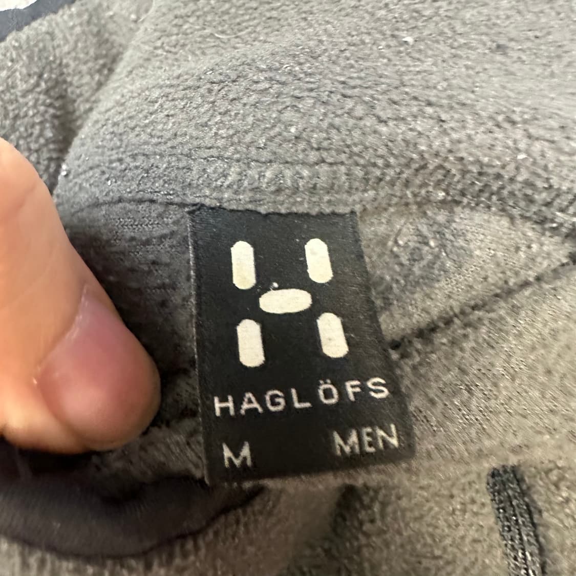 하그로프스 그레이플리스반집업 M 상품이미지3