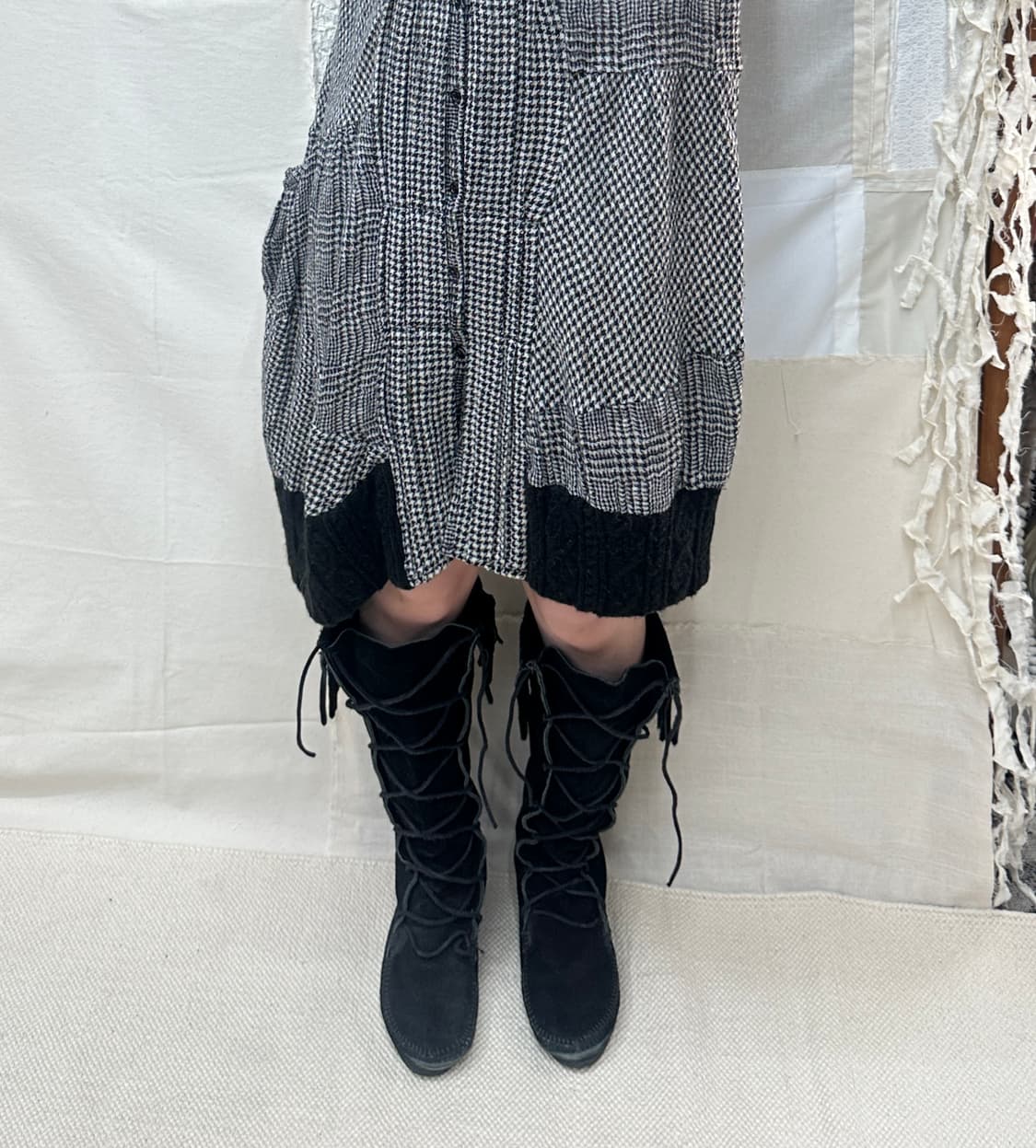 wool check shirt ops 상품이미지4