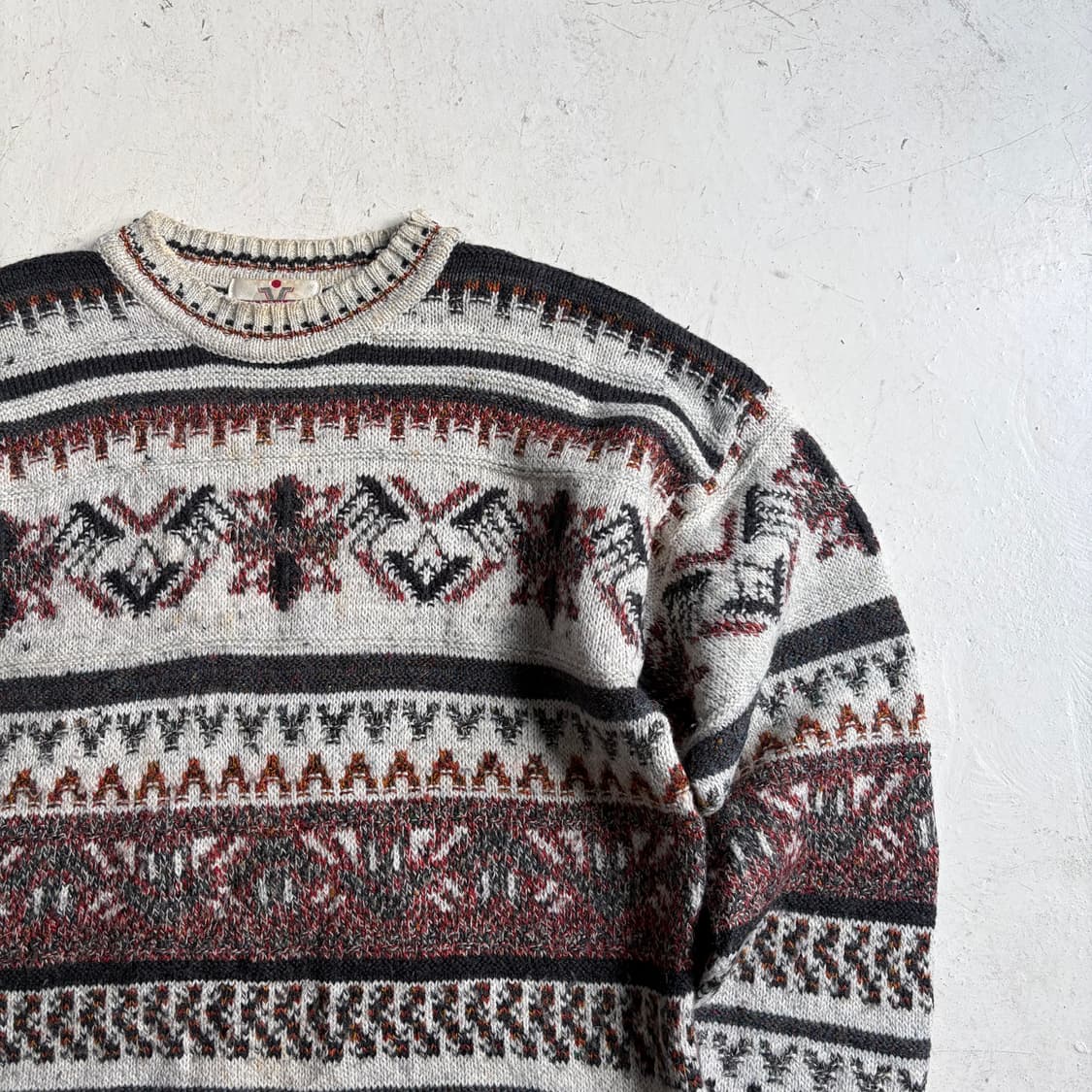 90s Valducci 빈티지 스웨터 니트 L 상품이미지2