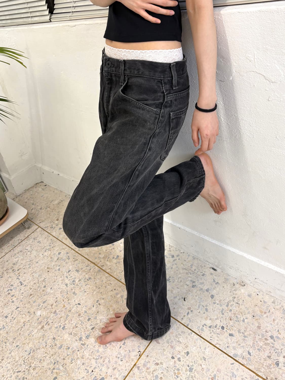 리바이스 507 부츠컷 블랙 상품이미지7