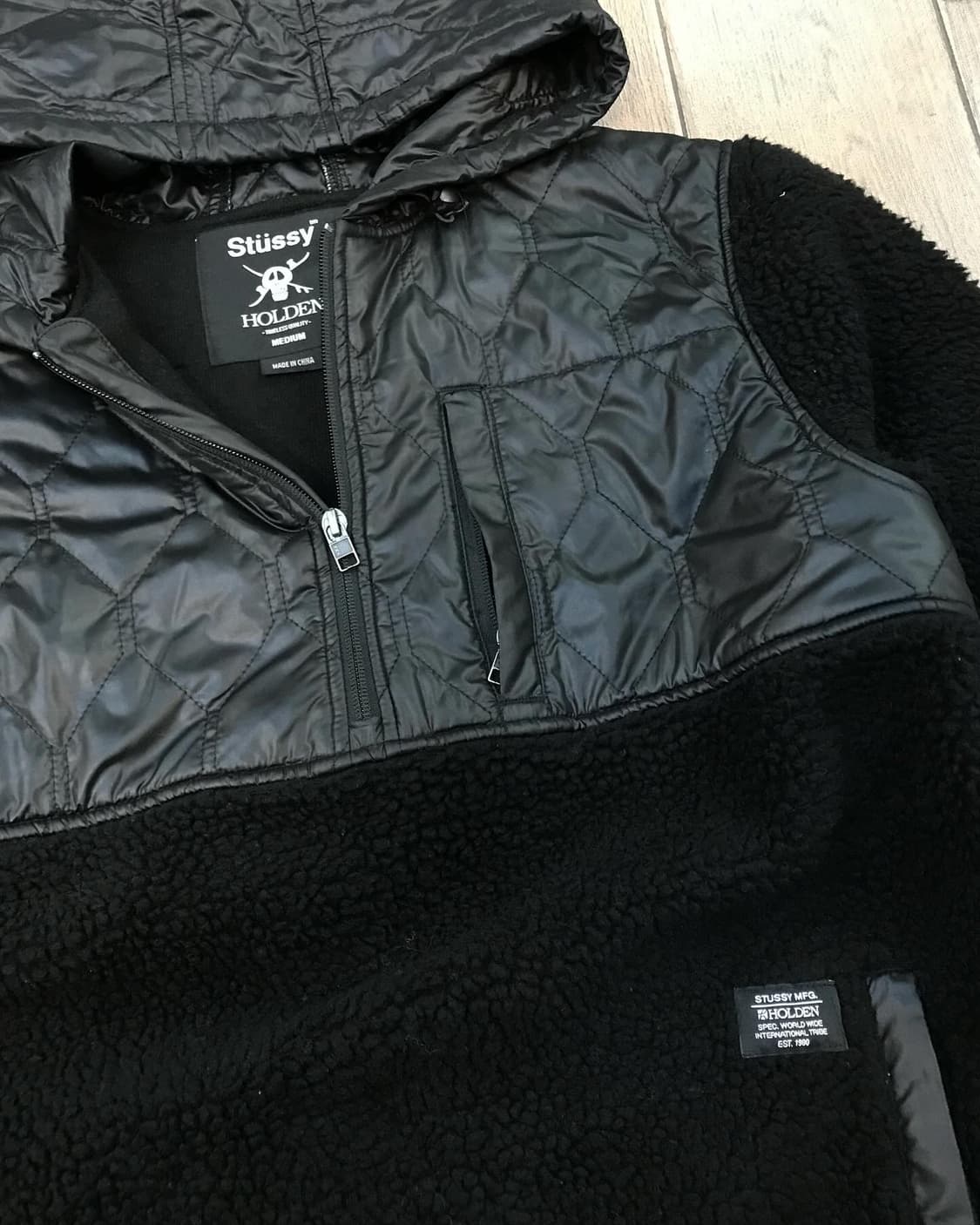 Stussy X Holden Fleece Half Zip-Up 상품이미지8