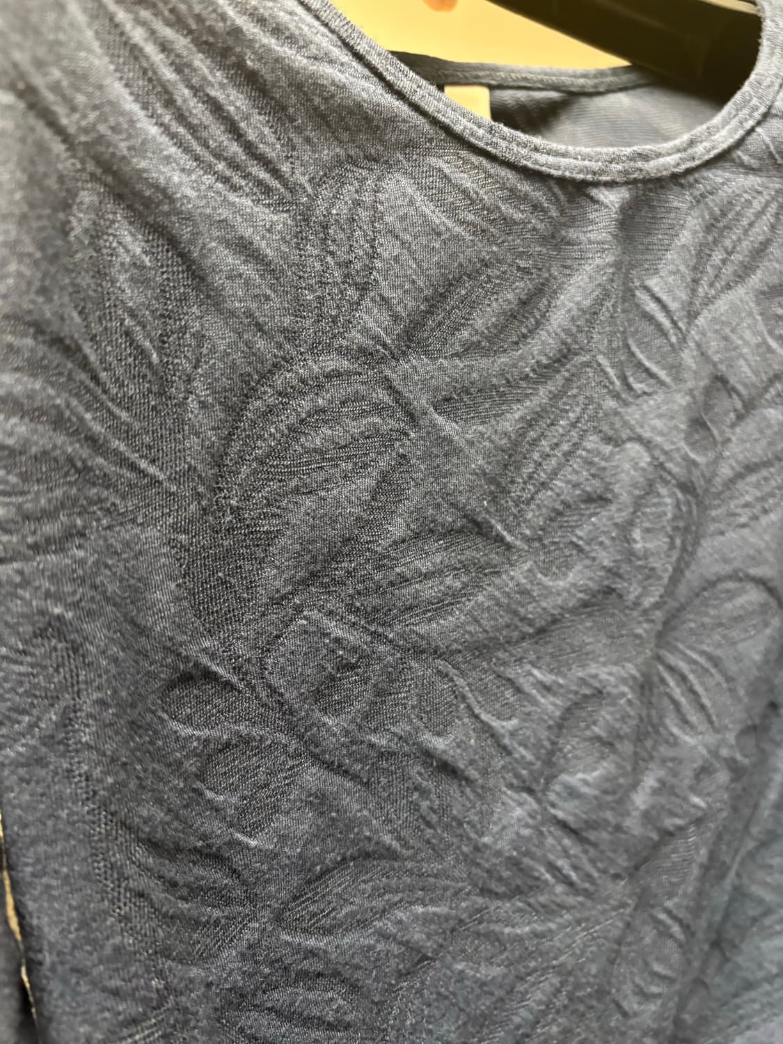 포코포스카 7부 자카드 티셔츠 상품이미지7