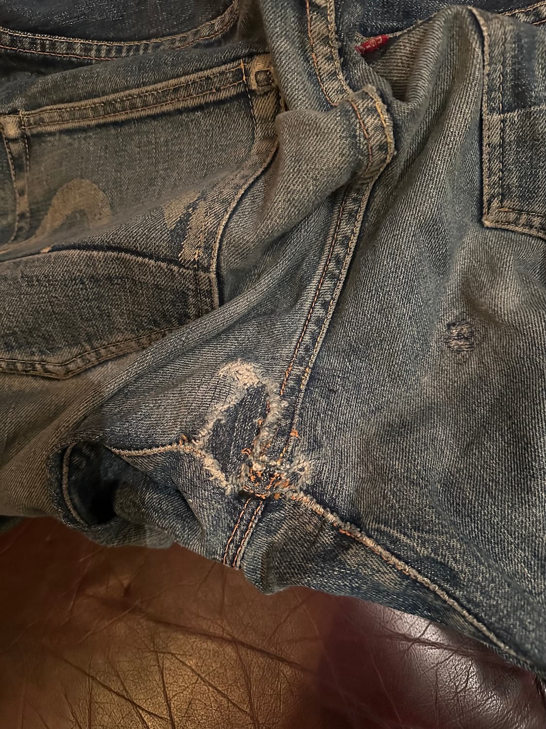 에비수 Evisu 셀비지 데님 팬츠 상품이미지9