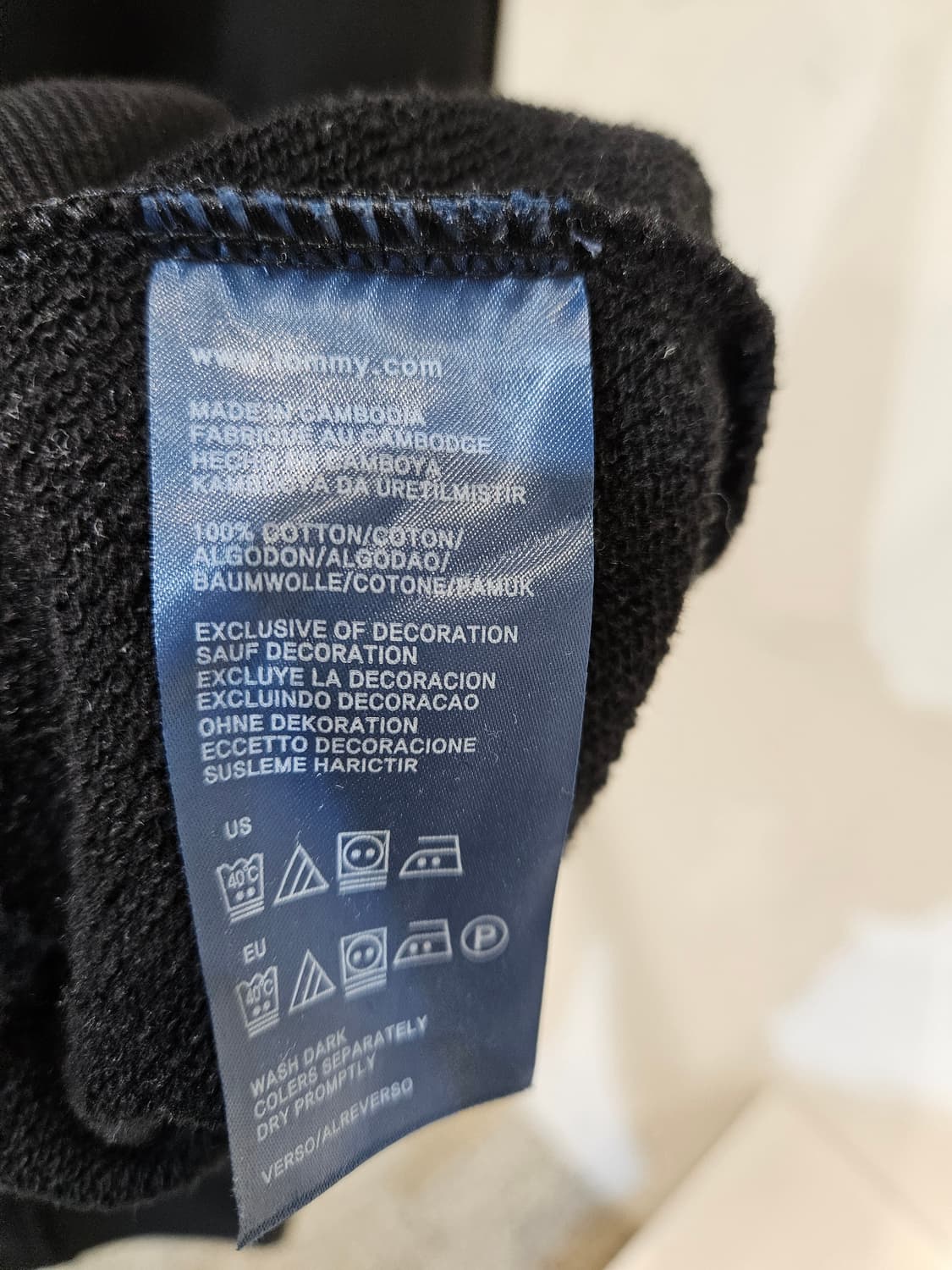 타미힐피거 라운드 맨투맨 상품이미지4