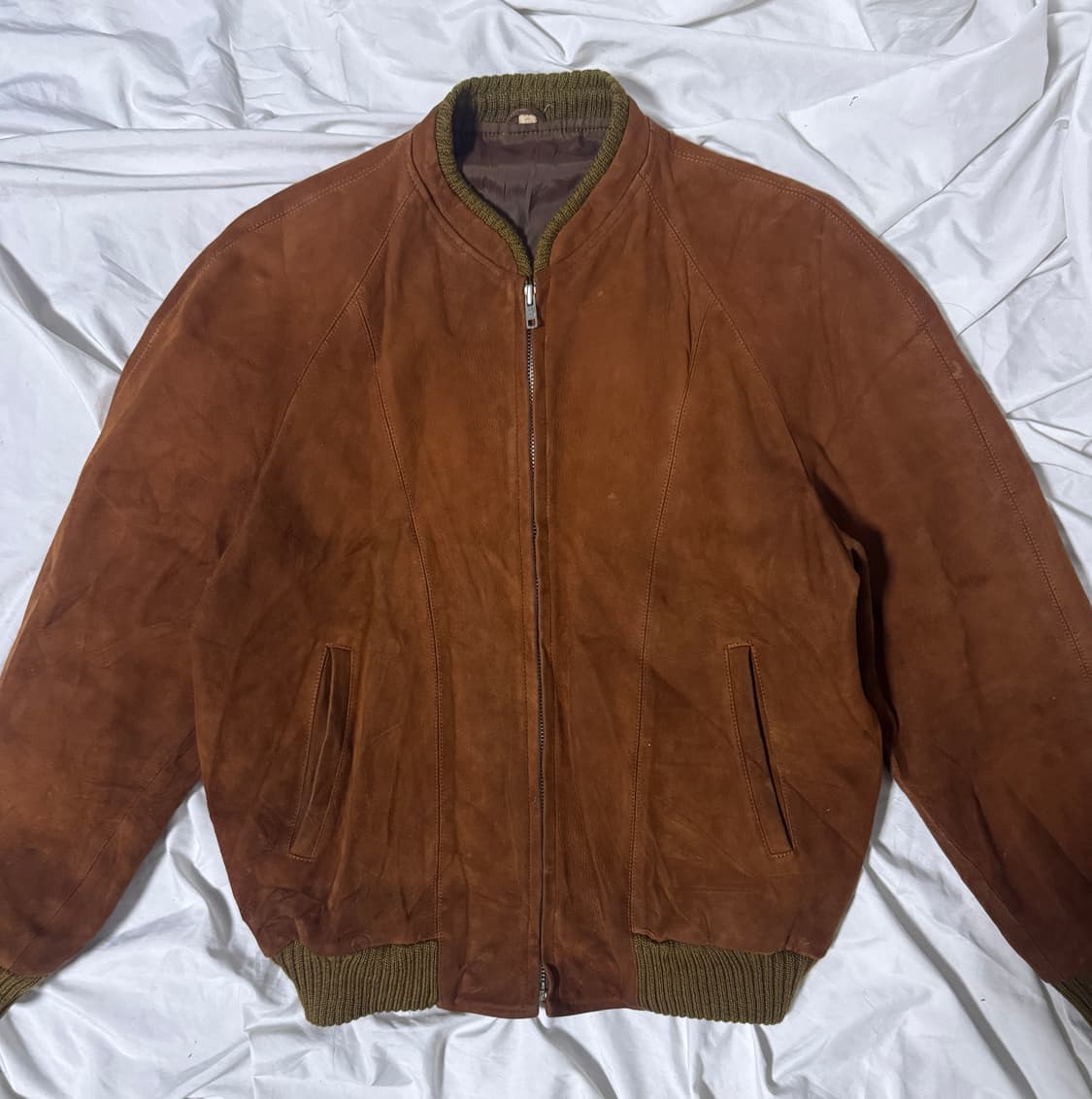 빈티지 스웨이드 자켓 상품이미지3