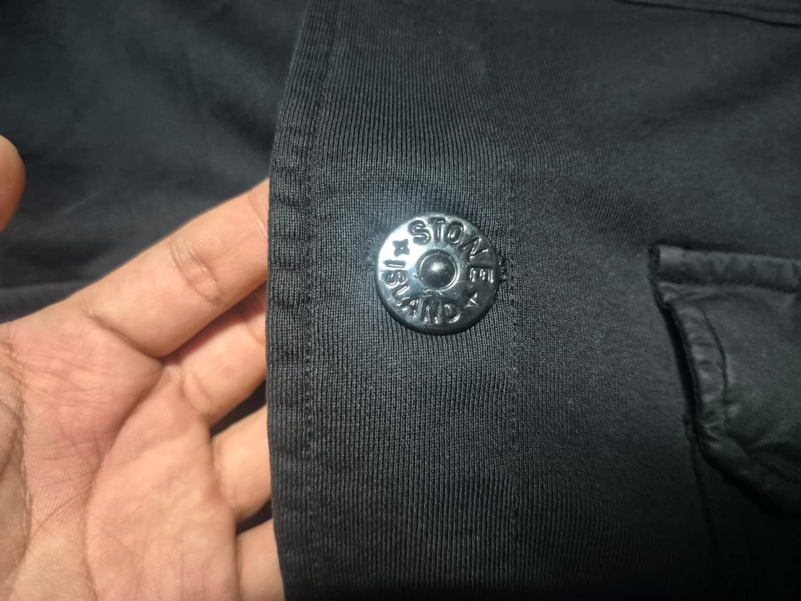 스톤 아일랜드 헤비코튼 패치워크 와펜 코트 3XL 정품 상품이미지4