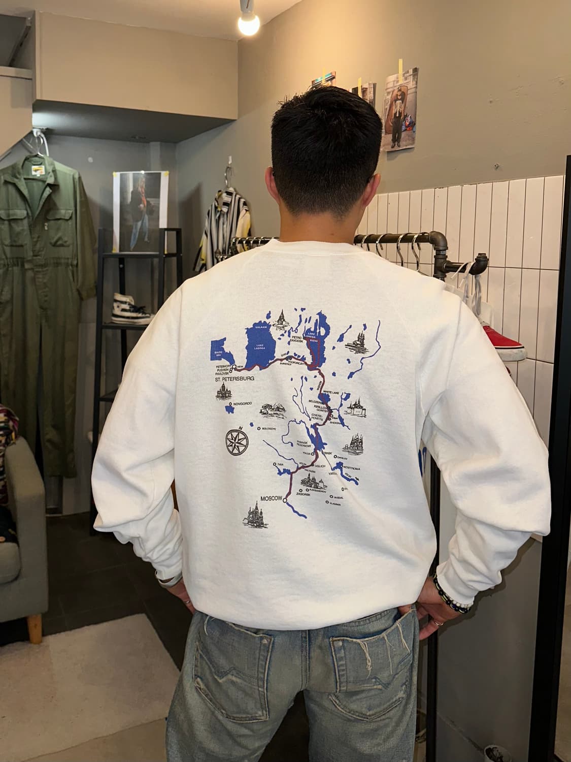 80-90‘s Screen Stars Souvenir sweatshirt 상품이미지2