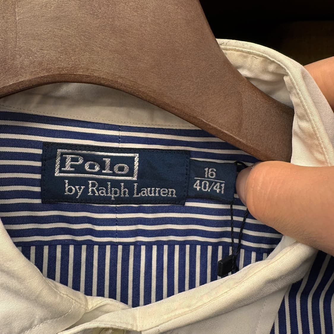 90s 폴로 랄프로렌 윔블던 니트드레스 스트라이프 저지셔츠 N445 상품이미지7