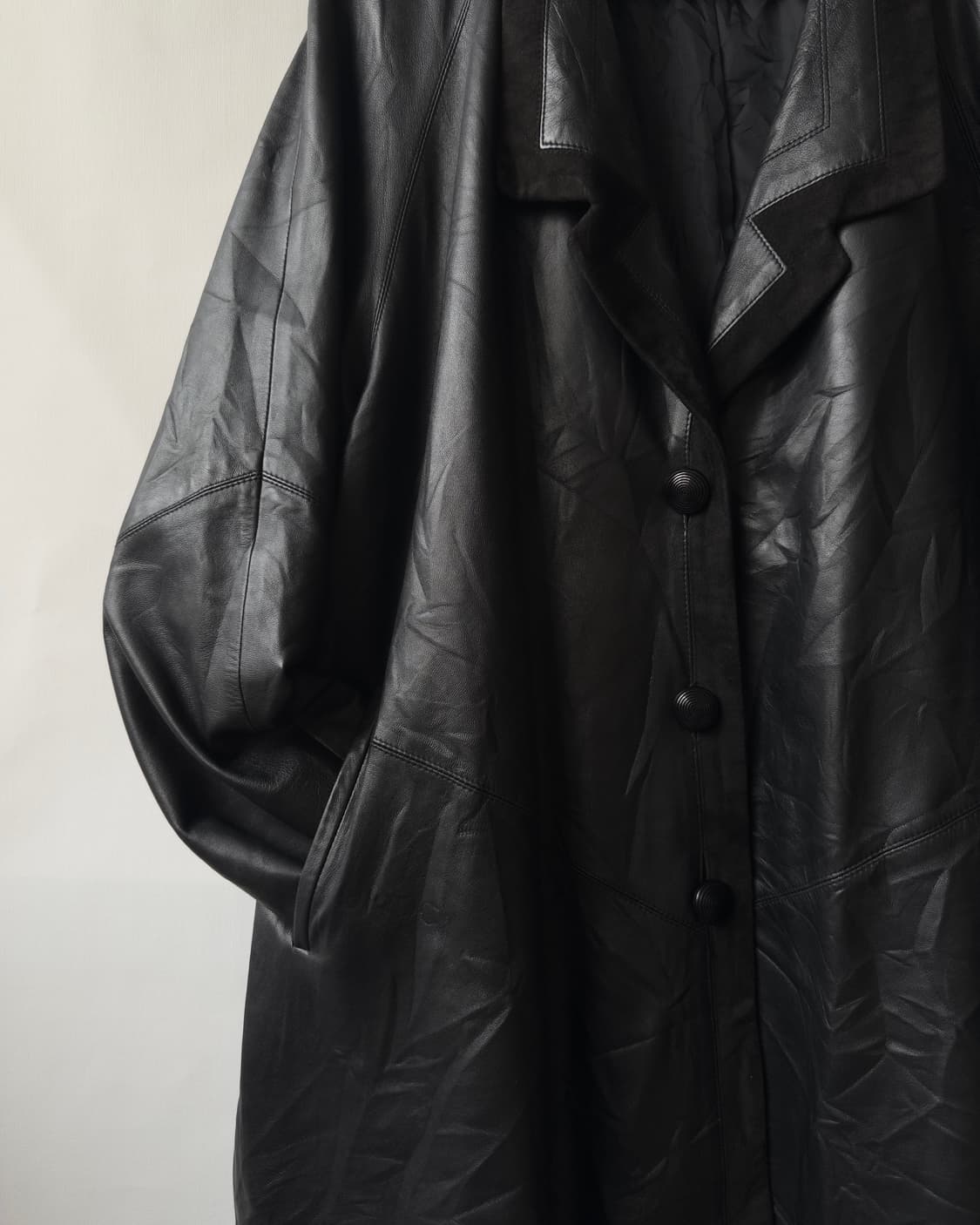 [LEGNA] Single Leather Coat 상품이미지2