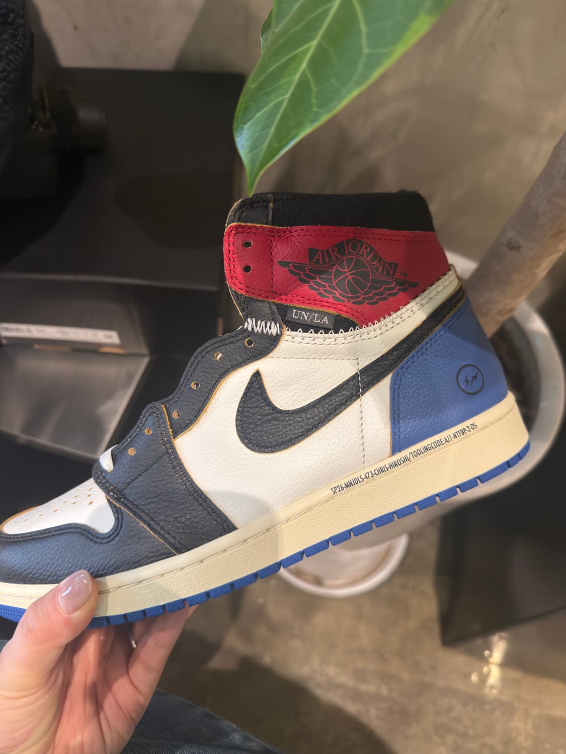 조던1 유니온 프라그먼트 280 상품이미지2