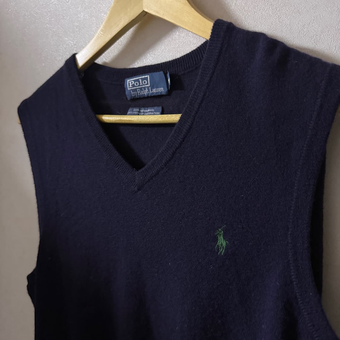 폴로 랄프로렌 메리노울 베스트 M (여성 55정도) 상품이미지6