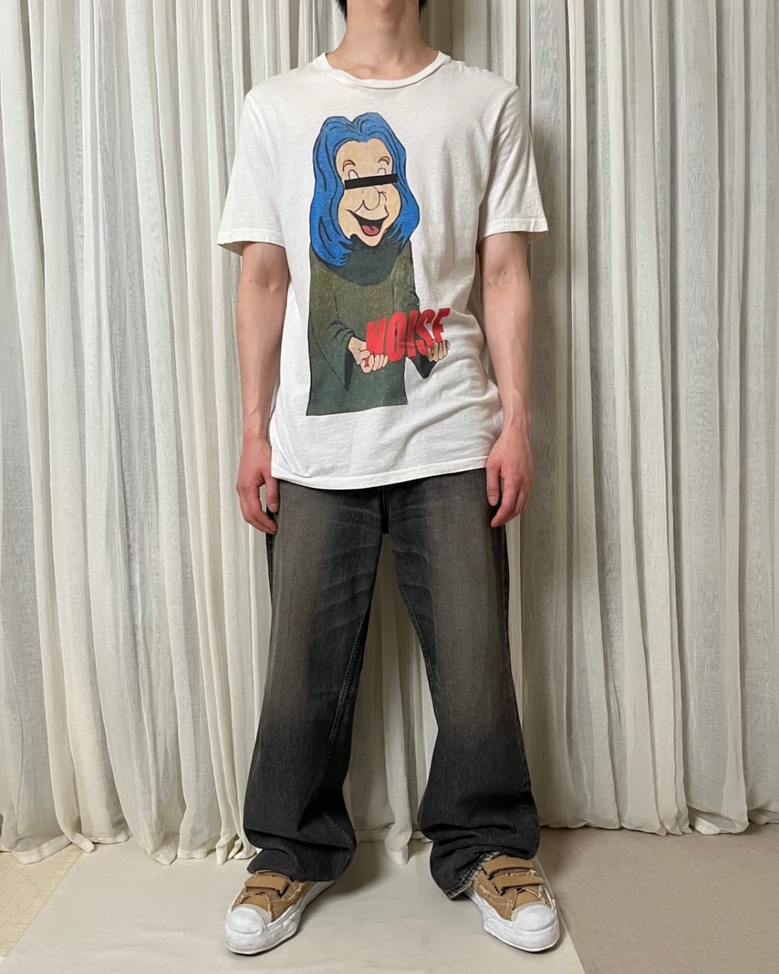 언더커버 15ss 노이즈맨 티셔츠 undercover noise 상품이미지3