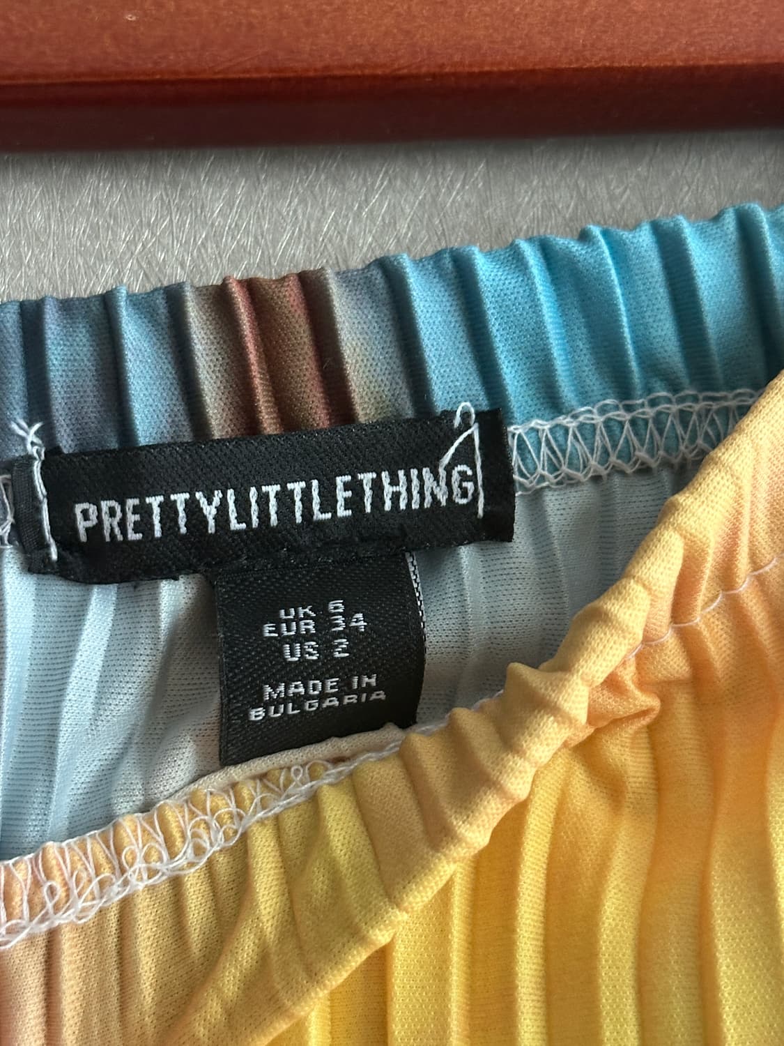 PLT 로우웨이스트 플리츠 롱스커트 상품이미지4