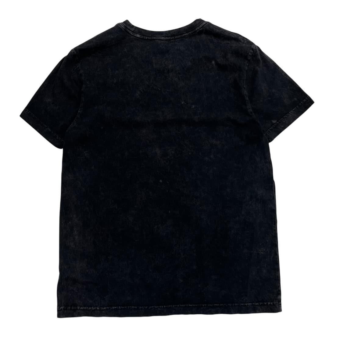 버커루 부두 스컬 프린팅 워시드차콜 반팔 L 상품이미지3