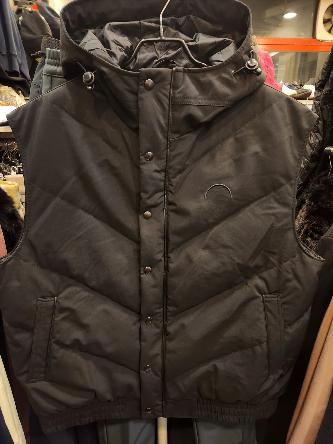 CMFR 곰리 후드 패딩조끼 상품이미지1