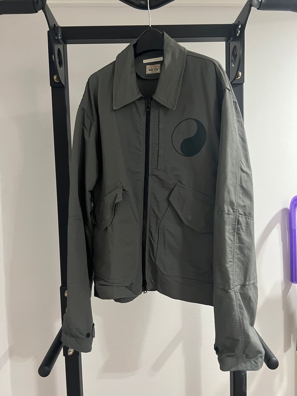 L) 스투시 X 아워레가시 파라레스큐 머드 브라운 자켓 상품이미지2