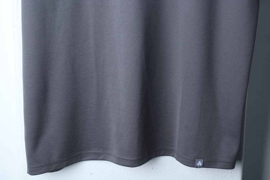 (3XL) 몽벨 반팔 티셔츠 빅사이즈 기능성 그레이 백로고-H31734 상품이미지4