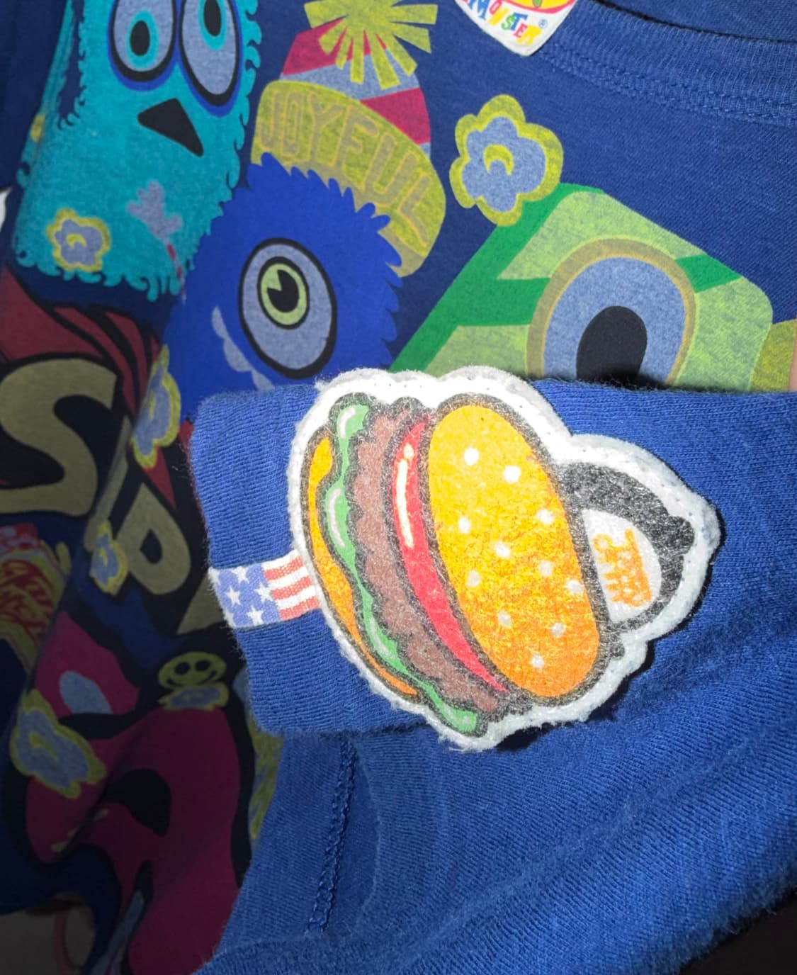 [JAM] 잼 몬스터 & 베어 캐릭터 프린트 반팔 티셔츠 상품이미지3