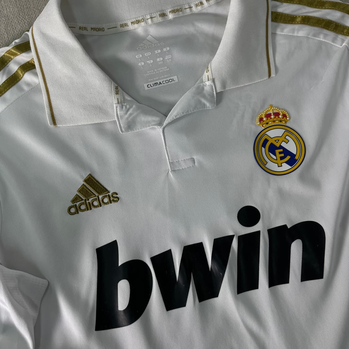 100 아디다스 11-12 레알마드리드 호날두 긴팔 유니폼 상품이미지3